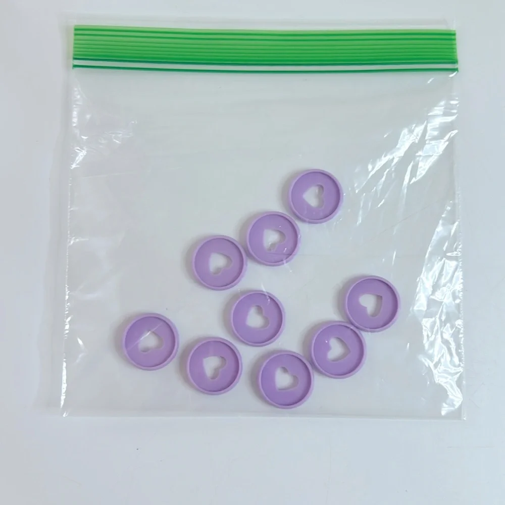 Purple Happy Planner Mini Discs
